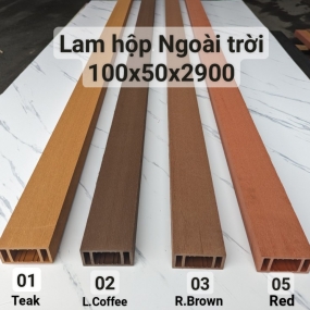 Lam hộp ngoài trời (100x50x2900)